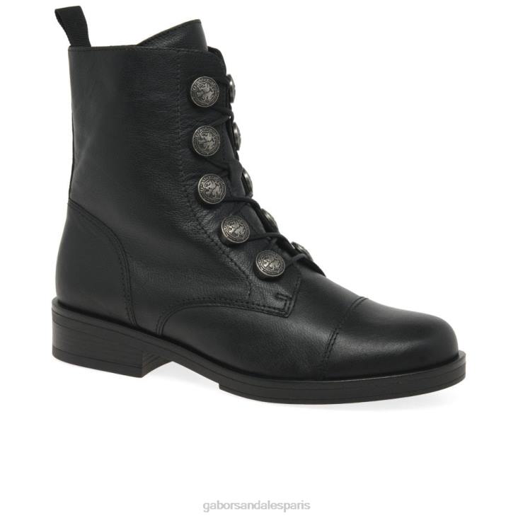 femmes Gabor noir bottes de motard pour femme chaussure 4LHL200