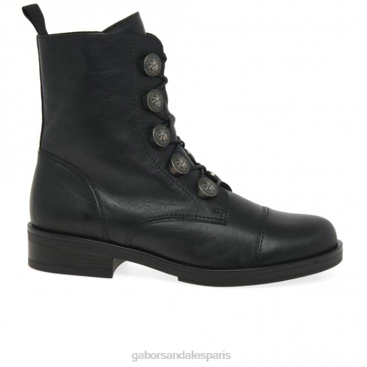 femmes Gabor noir bottes de motard pour femme chaussure 4LHL200