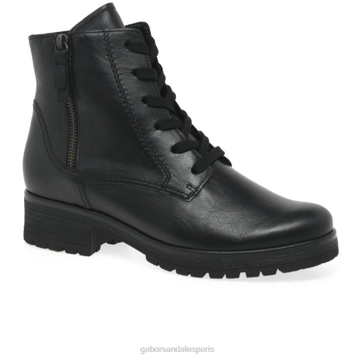 femmes Gabor noir bottines zane chaussure 4LHL209