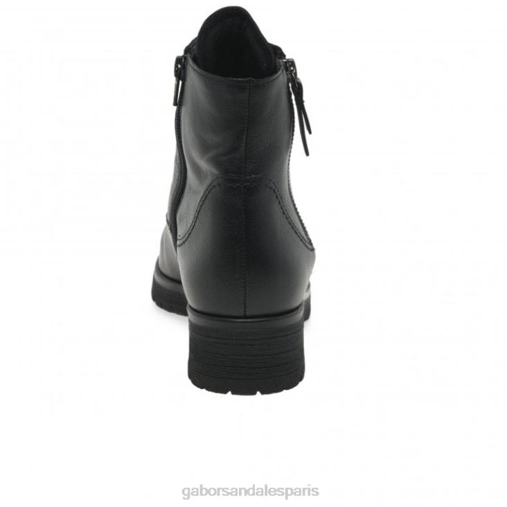femmes Gabor noir bottines zane chaussure 4LHL209