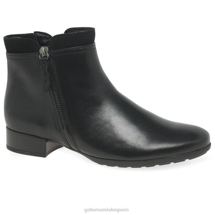 femmes Gabor Suède noir bottines briano chaussure 4LHL244