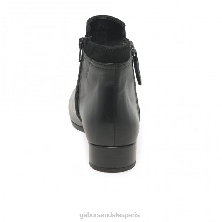 femmes Gabor Suède noir bottines briano chaussure 4LHL244