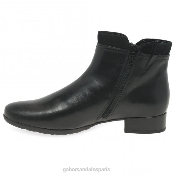 femmes Gabor Suède noir bottines briano chaussure 4LHL244