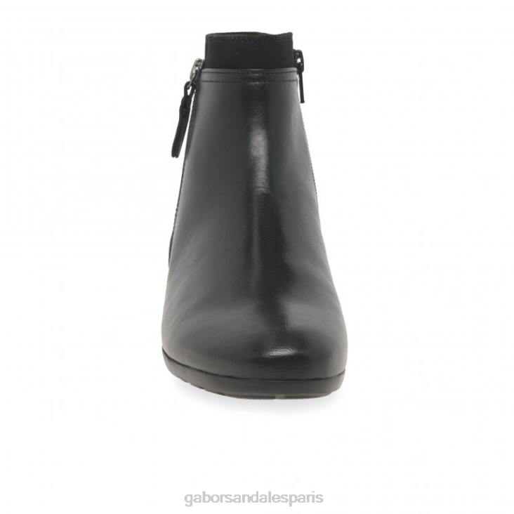 femmes Gabor Suède noir bottines briano chaussure 4LHL244