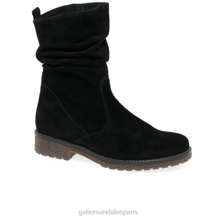 femmes Gabor Suède noir bottines mya chaussure 4LHL229