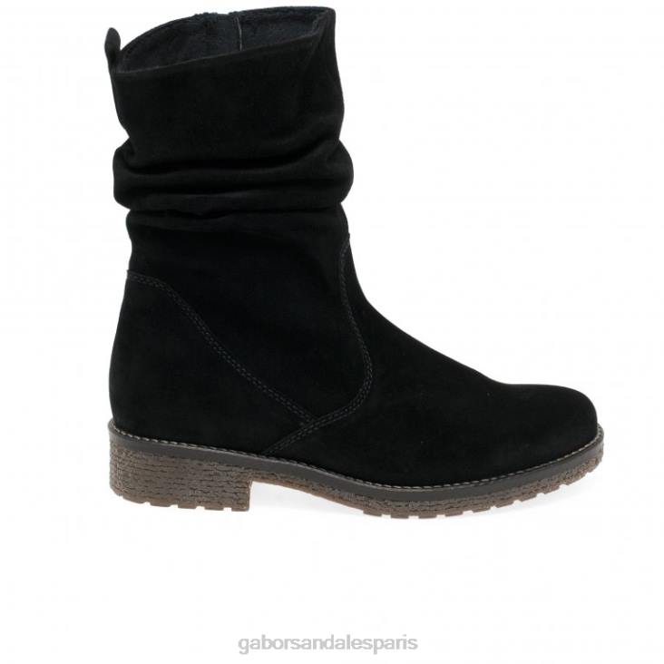 femmes Gabor Suède noir bottines mya chaussure 4LHL229