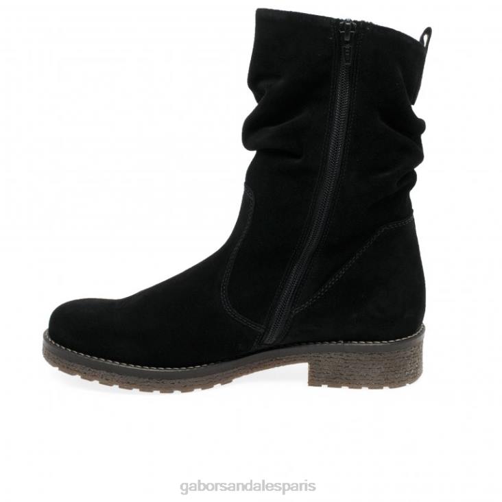 femmes Gabor Suède noir bottines mya chaussure 4LHL229