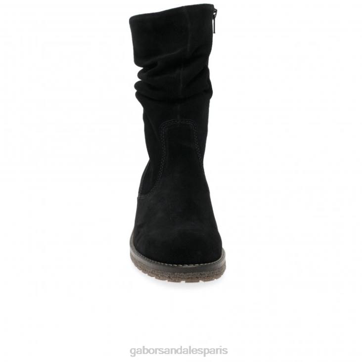femmes Gabor Suède noir bottines mya chaussure 4LHL229