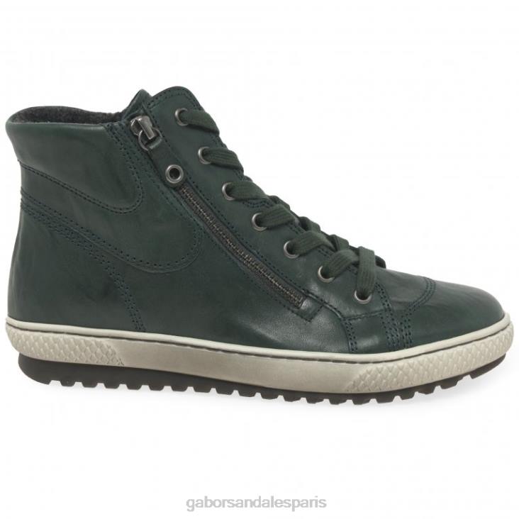 femmes Gabor bronzage vert bottines décontractées bulner chaussure 4LHL181