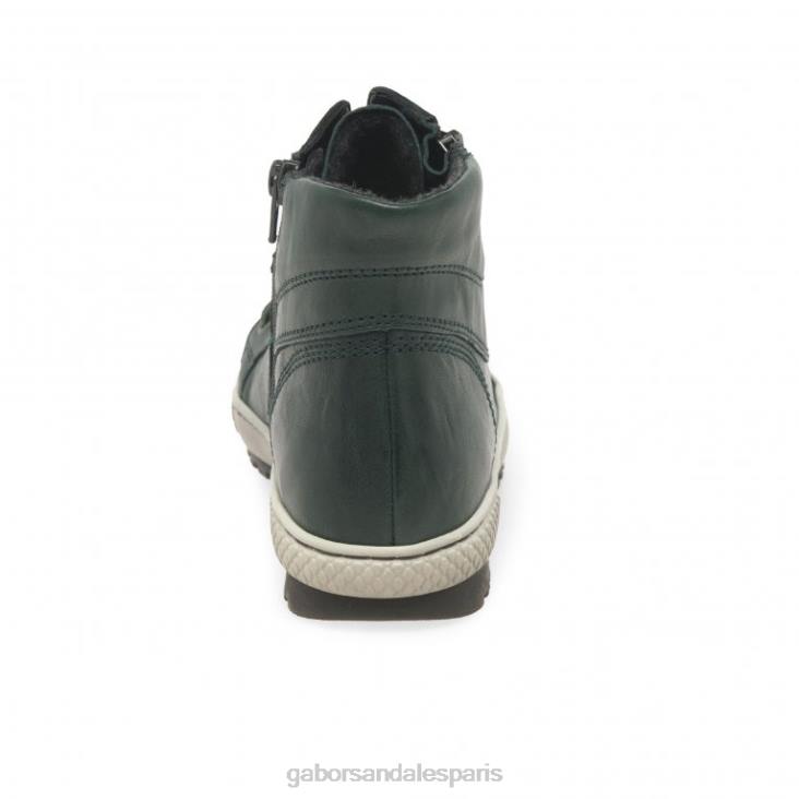 femmes Gabor bronzage vert bottines décontractées bulner chaussure 4LHL181