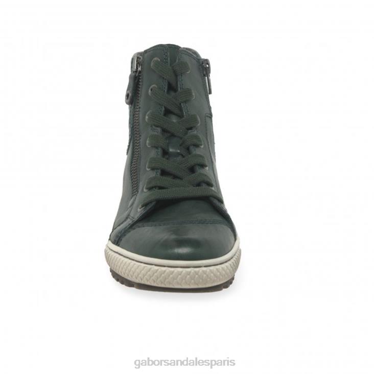femmes Gabor bronzage vert bottines décontractées bulner chaussure 4LHL181