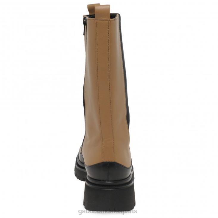 femmes Gabor chino/noir bottines chelsea lexington chaussure 4LHL246