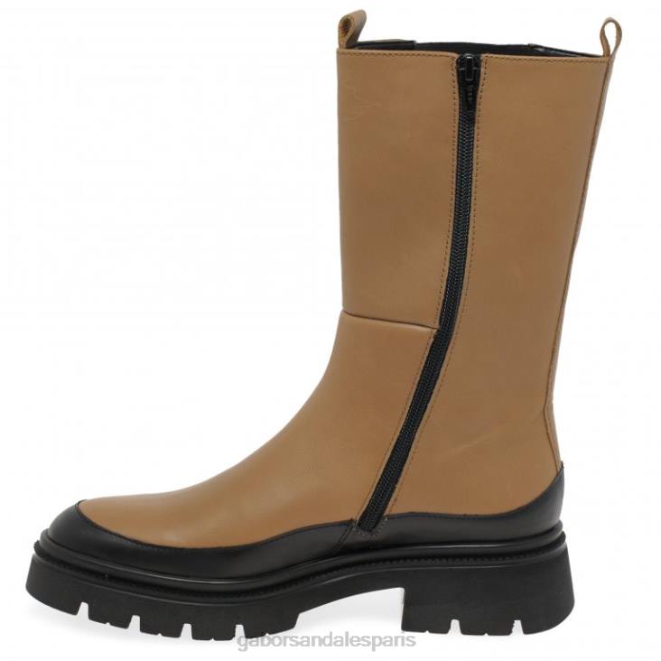 femmes Gabor chino/noir bottines chelsea lexington chaussure 4LHL246