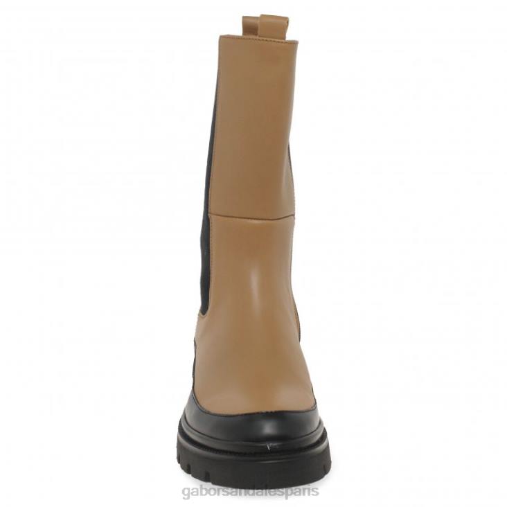 femmes Gabor chino/noir bottines chelsea lexington chaussure 4LHL246