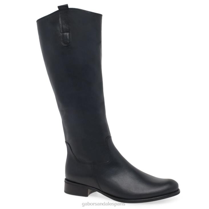 femmes Gabor cuir note bottes longues brook m mi-mollet chaussure 4LHL270