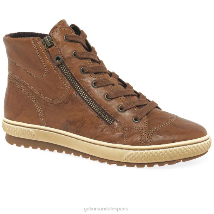 femmes Gabor cuivre bottines décontractées bulner chaussure 4LHL179