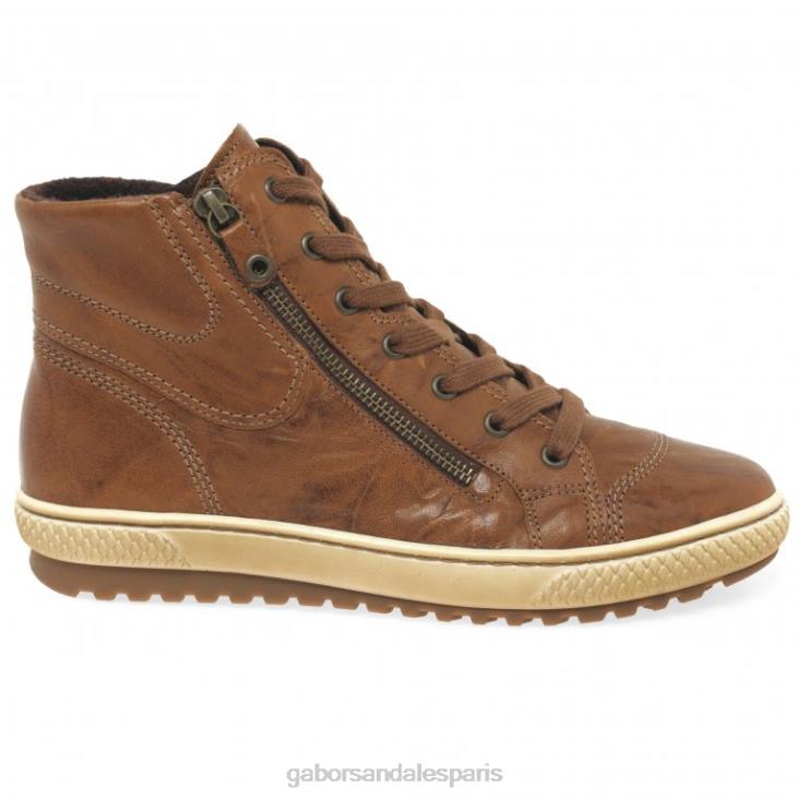 femmes Gabor cuivre bottines décontractées bulner chaussure 4LHL179