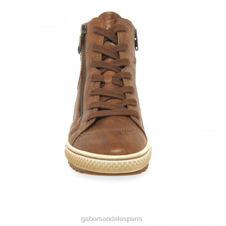 femmes Gabor cuivre bottines décontractées bulner chaussure 4LHL179