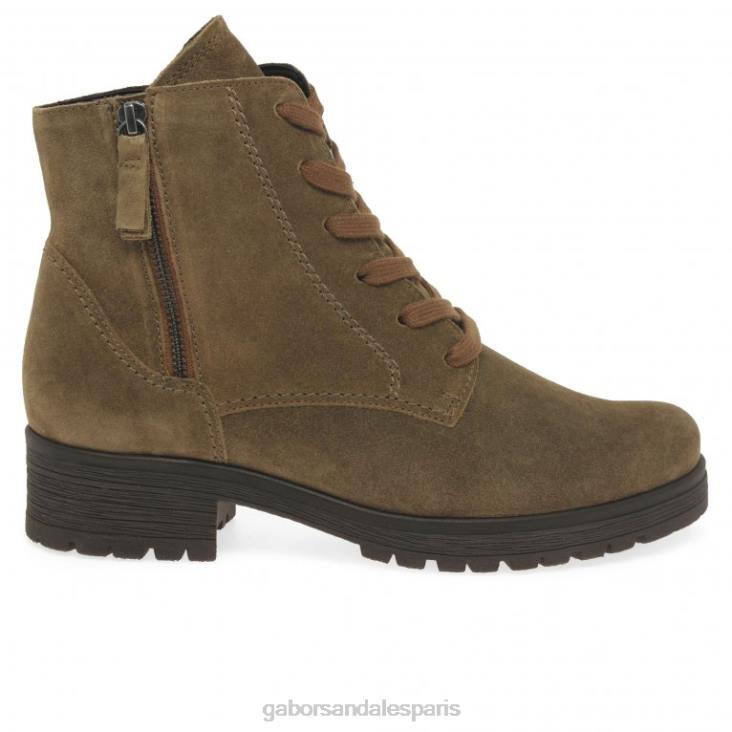 femmes Gabor daim farro bottines zane chaussure 4LHL207