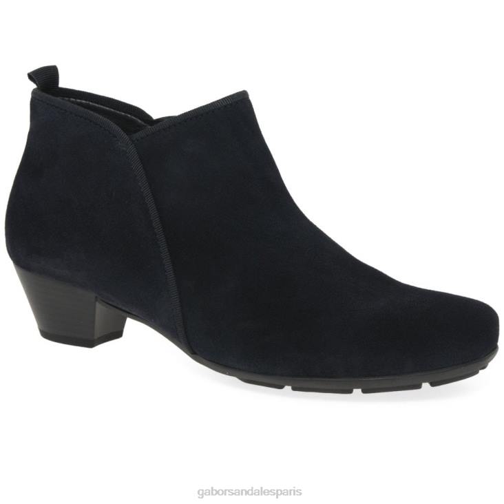 femmes Gabor daim marin bottines trudy chaussure 4LHL195