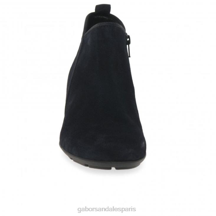 femmes Gabor daim marin bottines trudy chaussure 4LHL195