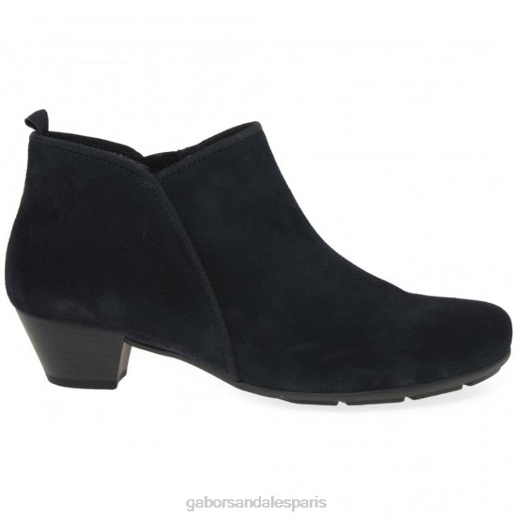 femmes Gabor daim marin bottines trudy chaussure 4LHL195