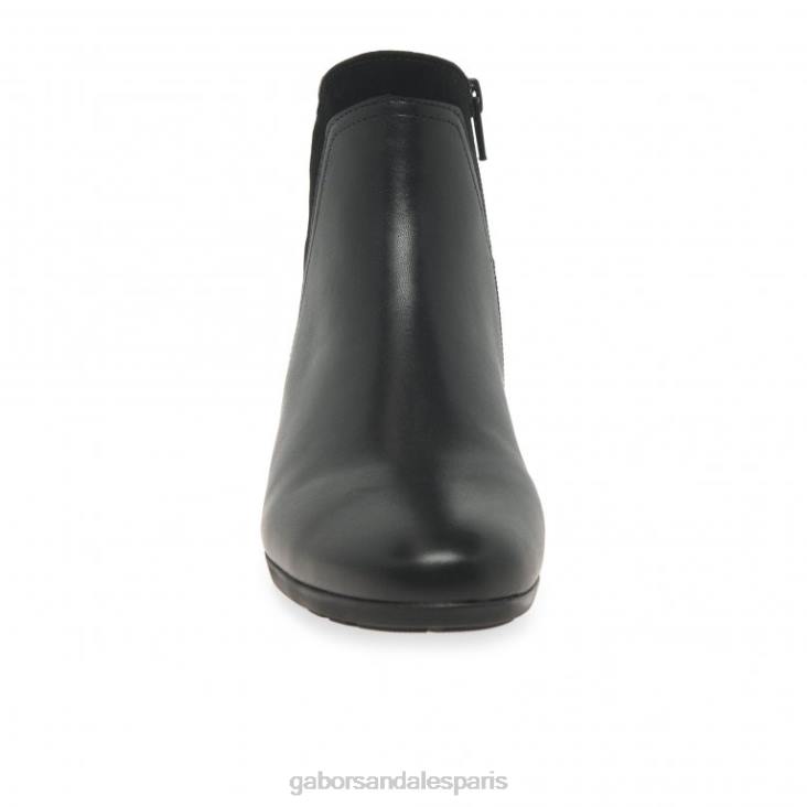 femmes Gabor noir/anthracite bottines breck chaussure 4LHL238