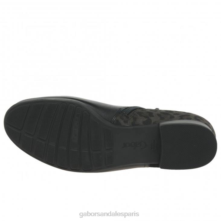 femmes Gabor noir/anthracite bottines breck chaussure 4LHL238