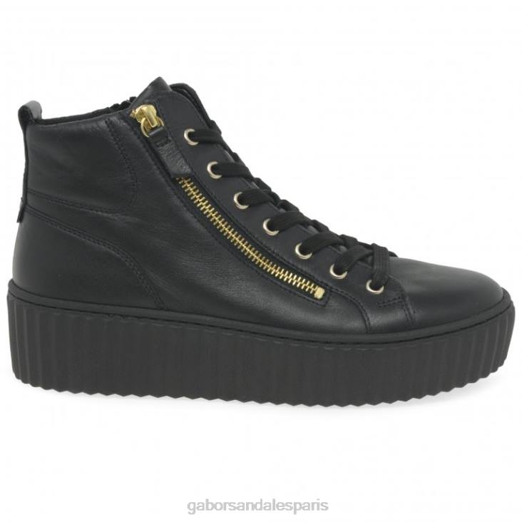 femmes Gabor noir bottines Debbie chaussure 4LHL250