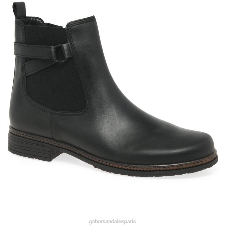 femmes Gabor noir bottines chelsea nolène chaussure 4LHL226