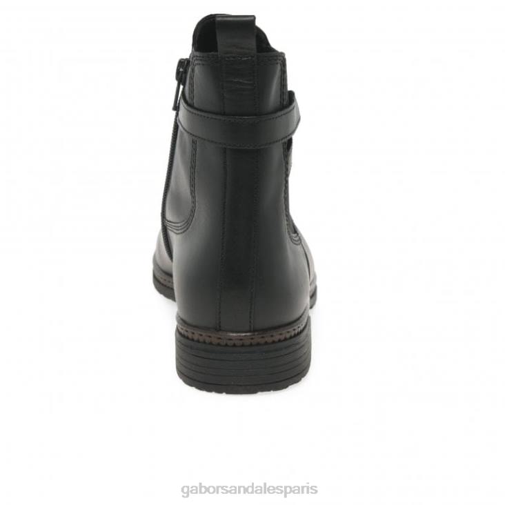 femmes Gabor noir bottines chelsea nolène chaussure 4LHL226
