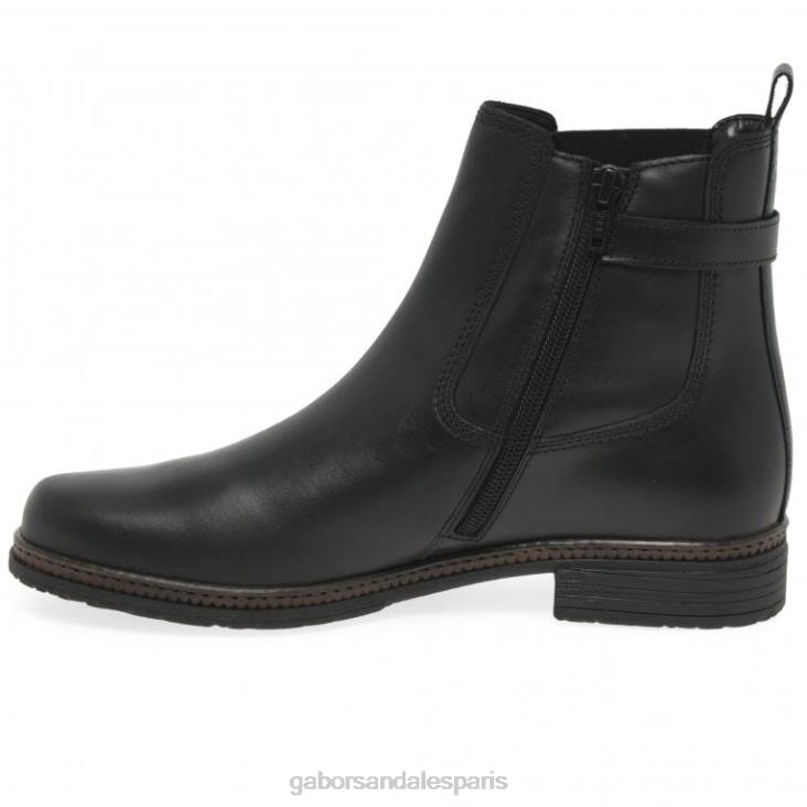 femmes Gabor noir bottines chelsea nolène chaussure 4LHL226