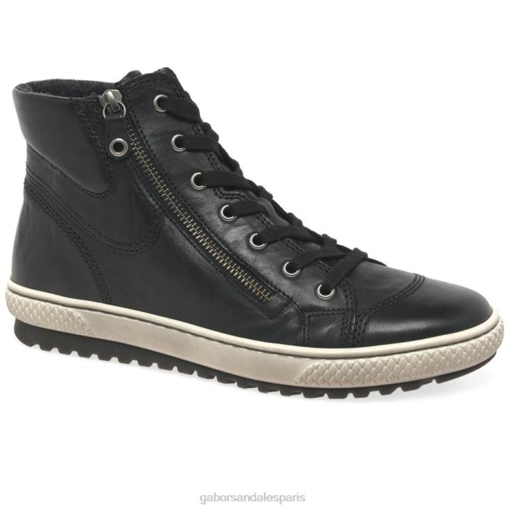 femmes Gabor noir bottines décontractées bulner chaussure 4LHL331