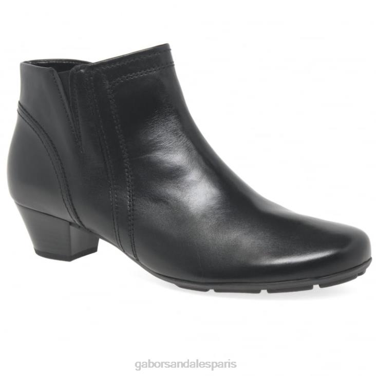 femmes Gabor noir bottines héritage chaussure 4LHL332