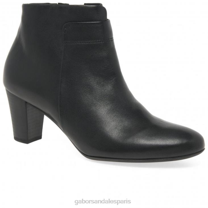 femmes Gabor noir bottines matlock chaussure 4LHL221