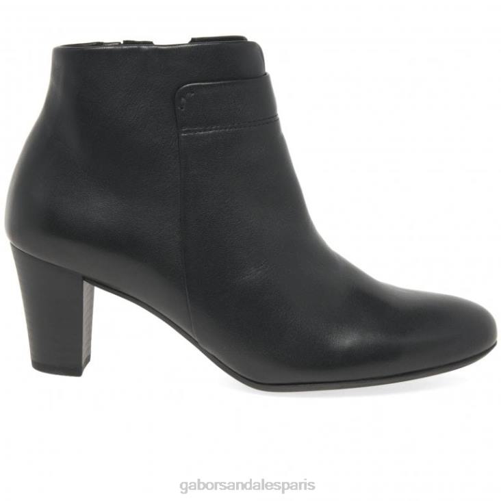 femmes Gabor noir bottines matlock chaussure 4LHL221