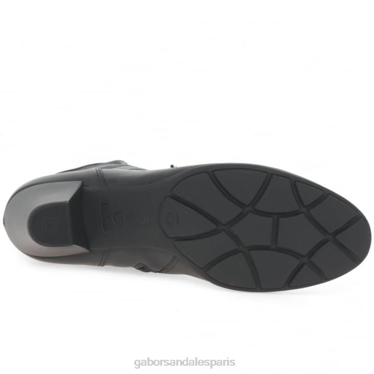 femmes Gabor noir bottines nationales chaussure 4LHL185