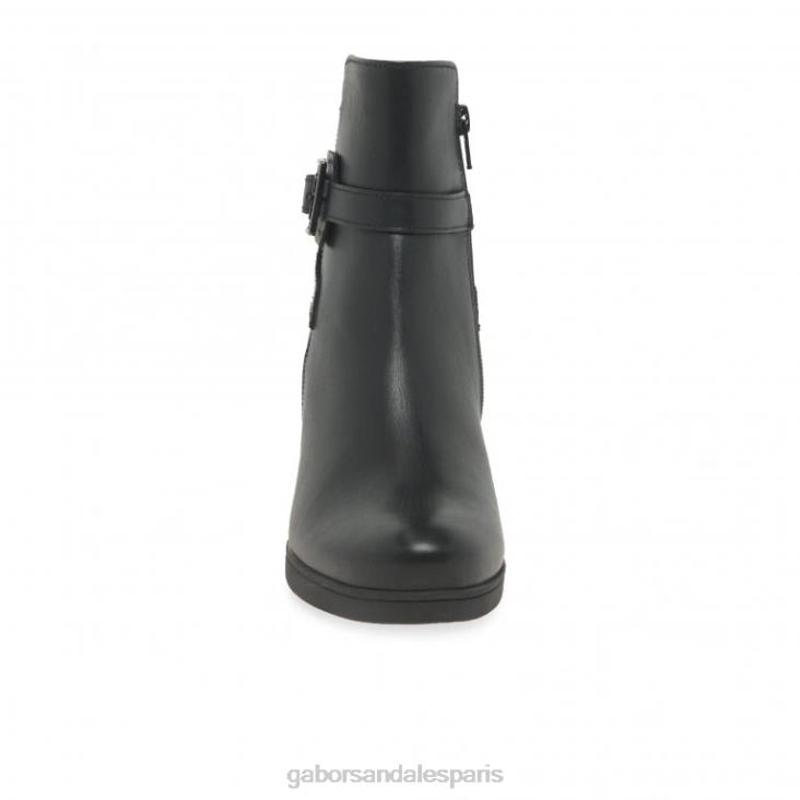 femmes Gabor noir bottines vaad chaussure 4LHL193