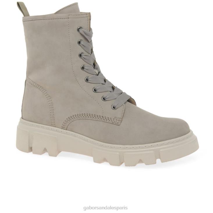 femmes Gabor nubuck de lin bottines jenkins chaussure 4LHL228