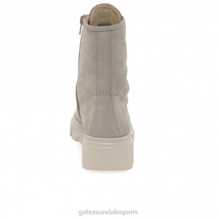 femmes Gabor nubuck de lin bottines jenkins chaussure 4LHL228