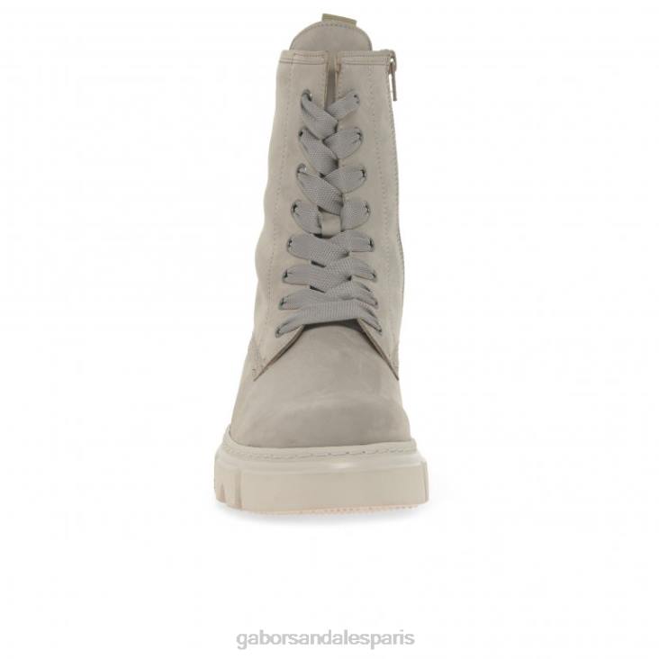 femmes Gabor nubuck de lin bottines jenkins chaussure 4LHL228