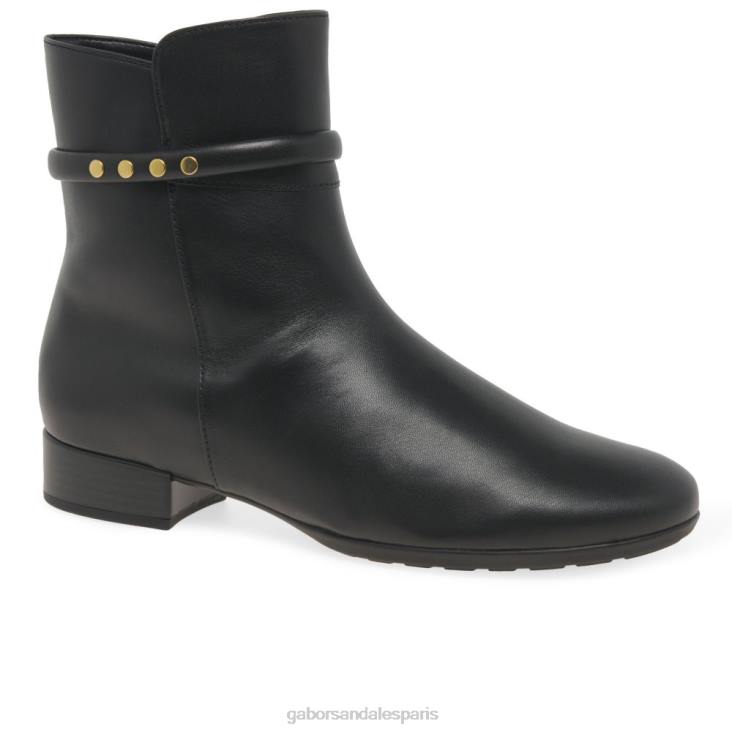 femmes Gabor or noir bottines boom chaussure 4LHL248