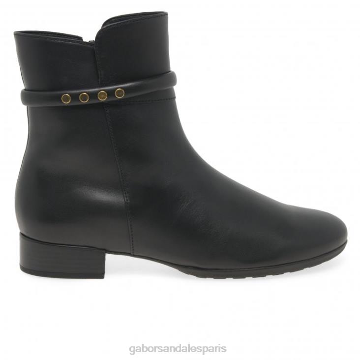 femmes Gabor or noir bottines boom chaussure 4LHL248