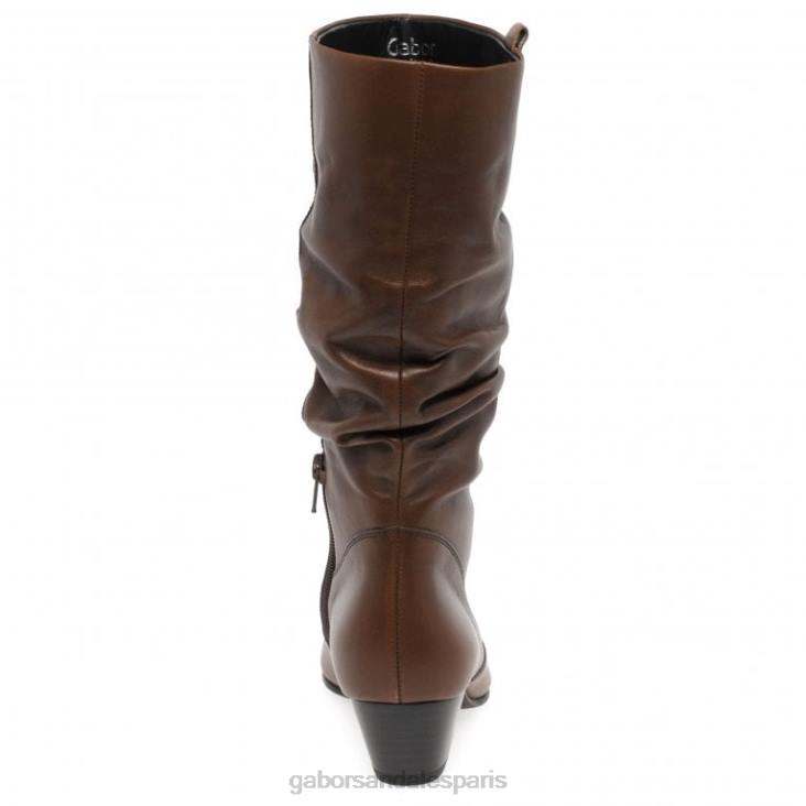femmes Gabor sattel bottes larges en cuir rachel chaussure 4LHL261