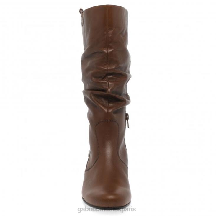 femmes Gabor sattel bottes larges en cuir rachel chaussure 4LHL261