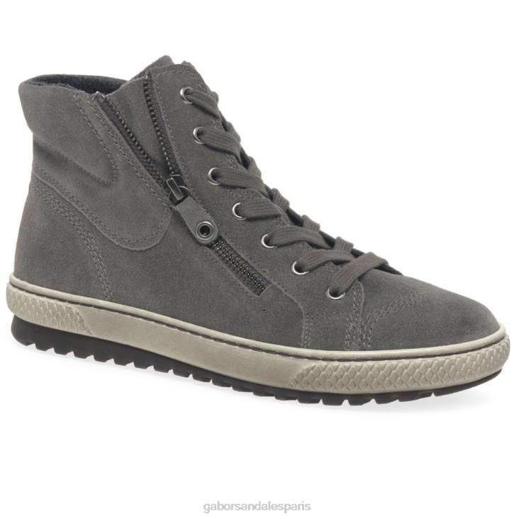 femmes Gabor wallaby en daim bottines décontractées bulner chaussure 4LHL178