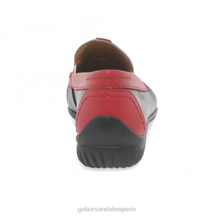 femmes Gabor minuit multi mocassins sportifs californiens chaussure 4LHL82