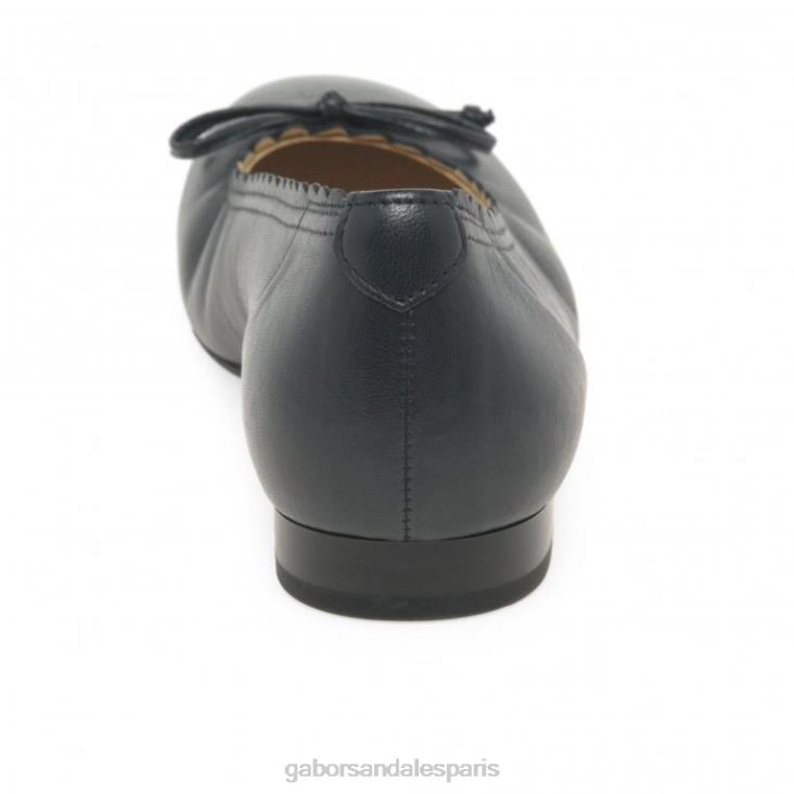 femmes Gabor minuit ballerines conchita chaussure 4LHL26