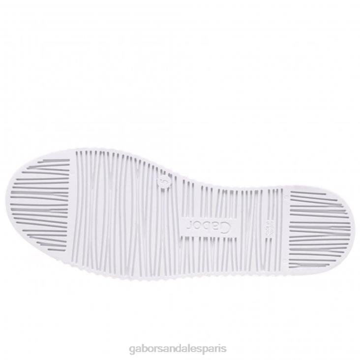 femmes Gabor blanc chaussures décontractées sagesse chaussure 4LHL324