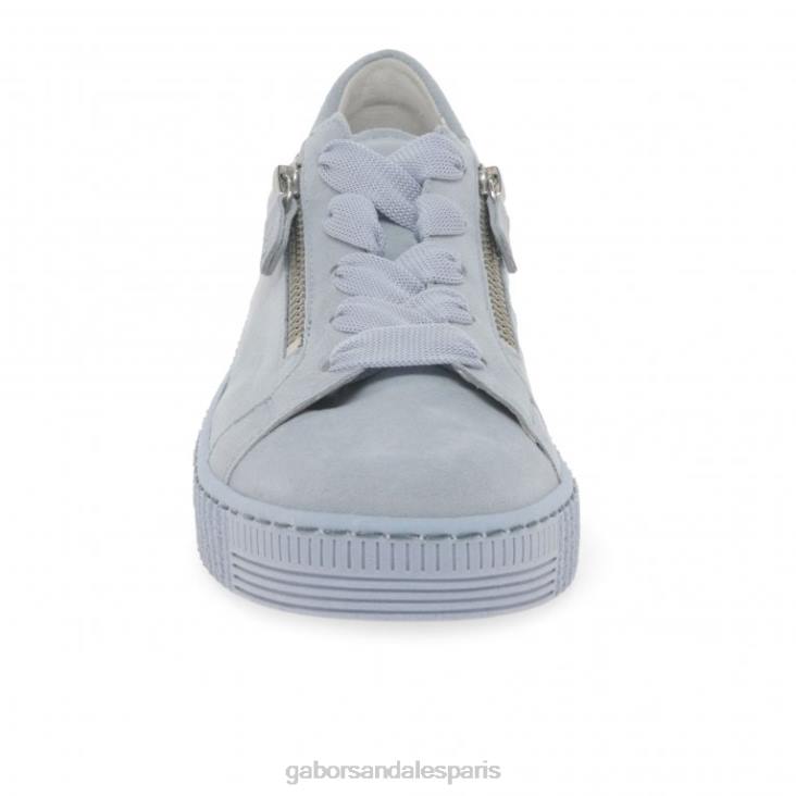 femmes Gabor daim aigue-marine chaussures décontractées sagesse chaussure 4LHL328
